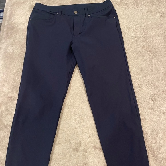Lulu lemon align slim fit pants. Navy blue - Picture 1 of 3